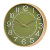 HZDHCLH 25 cm Modern Quartz Silent Wall Clock Arabic Numeral