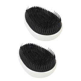 Cepillo de masaje capilar con forma de huevo - paquete de 2,para champú y cepillo para el cuero cabelludo para promover el crecimiento del cabello, ex