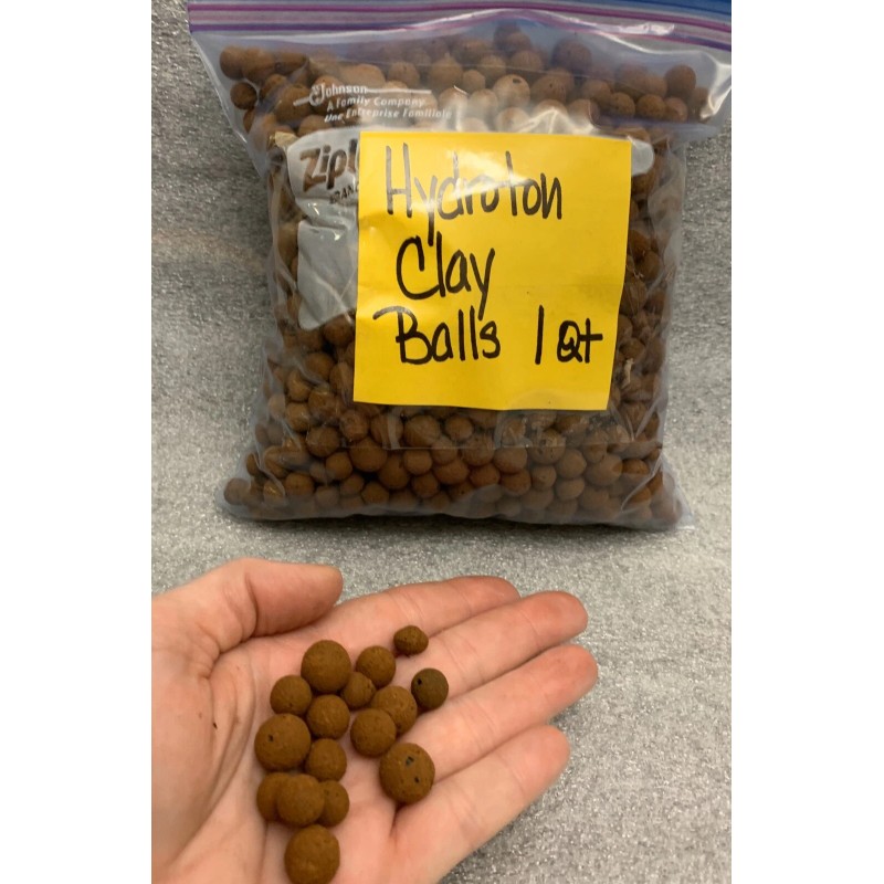 Unbranded Orchid Media Hydroton Expanded clay balls ( 2 Liters