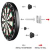 CyeeLife Set of 4 dart board wall holders for steel