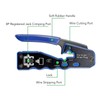 RJ45 Crimping Tool Multifunctional Ethernet Crimper Cutter Stripper for Cat5