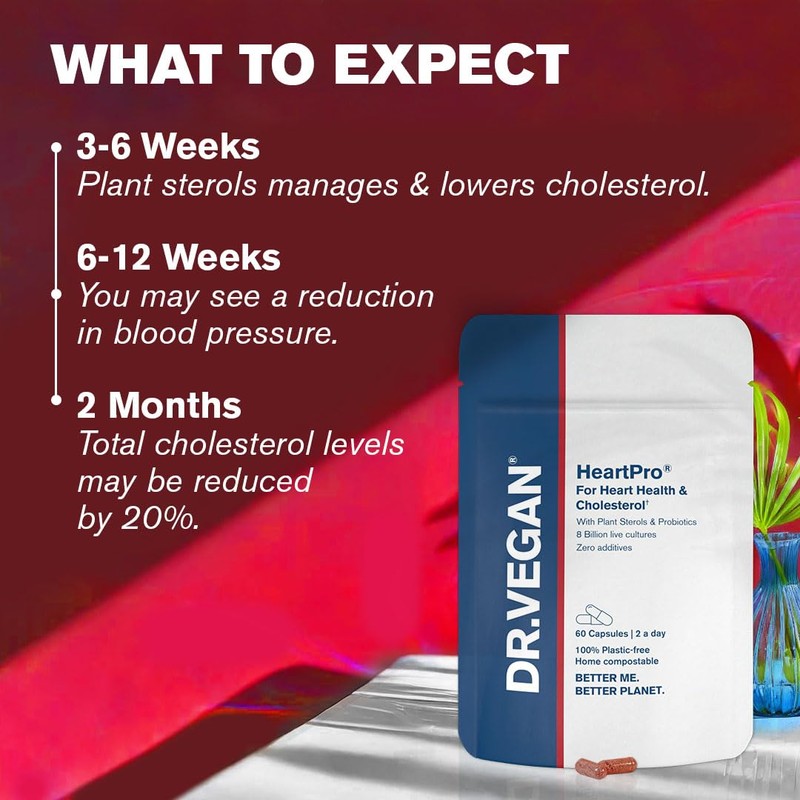 dr vegan DR.VEGAN | HeartPro | Plant Sterols | Live