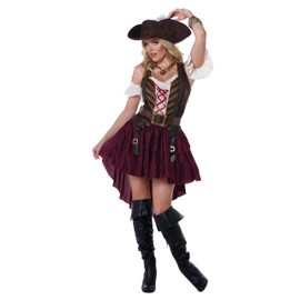 California Costumes Sexy Swashbuckler Captain Costume Small