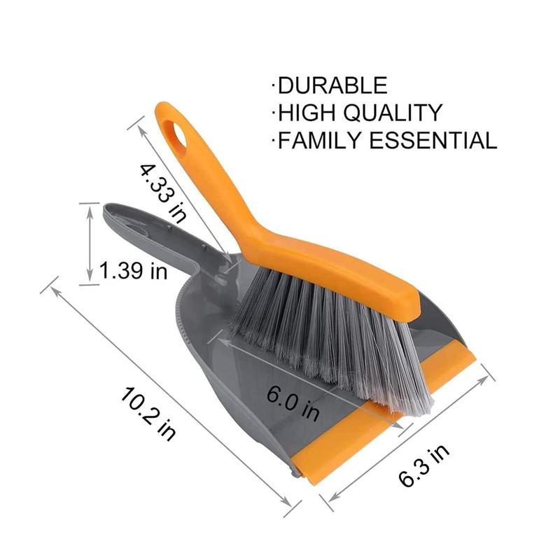 Mini Broom and Dustpan Set - Small Broom and Dustpan