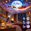 Christmas LED Projector Light – Adjustable Santa Claus and Christmas