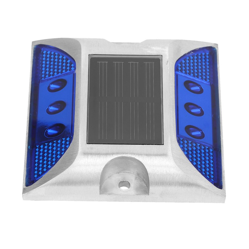 LED Solar Power Ground Marker Lights Waterproof Outdoor Driveway Road