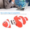 Cartoon U Disk Red Clownfish Appearance High Speed Bulk Storage
