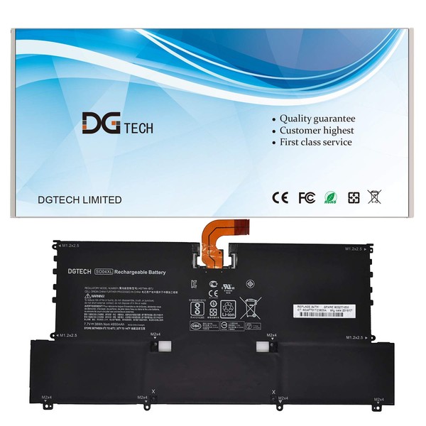 DGTECH New SO04XL Laptop Battery Compatible with Hp Spectre 13