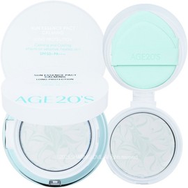 Age 20's Sun Essence Pact Calming Long Protection (Main Product: 12.5g + Refill: 12.5g) / 에이지투웨니스 선 에센스 팩트 카밍 롱프로텍션 본품12.5g+리필12.5g