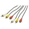 HQ BASIC AUDIO/VIDEO CABLE - 3x RCA to 3x RCA