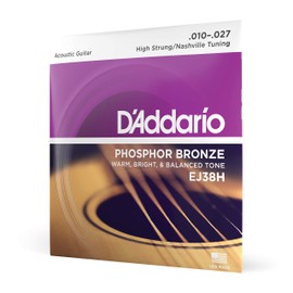 Strings Acoustic D'Addario EJ38H High Strung/Nashville Tunin