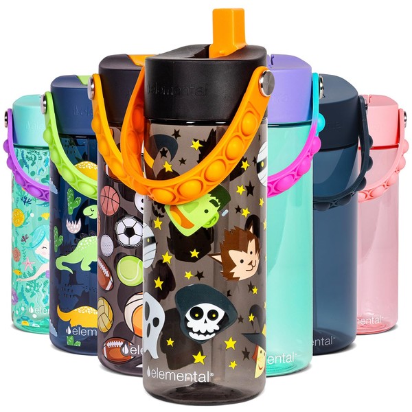 Elemental Leak Proof Water Bottles for Kids - Splash Kids