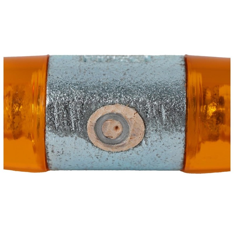 Dönges Non-rebound soft hammer with painted ash handle, diameter 40
