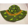 Wonder Nation Boys Sun Hat Bucket One Size Green Dino