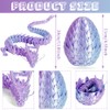 3D Dragon Egg Articulating Gemstone Crystal Dragon Figurine 3D Eggs