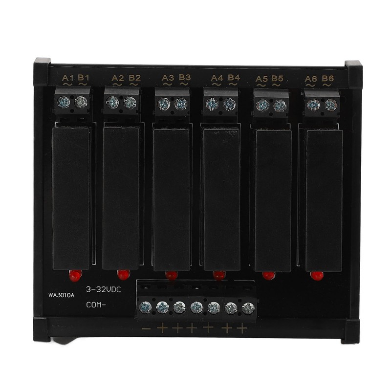 6 Channel DC to AC Solid State Relay 3‑32VDC Input