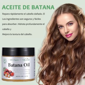 Aceite De Batana Orgánico Natural Crema Para El Cabello 120g