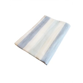 IPPINKA Senshu Japanese Towel, Ultra Soft, Quick-Drying, Two-Tone Stripes, Blue (Bath Towel)