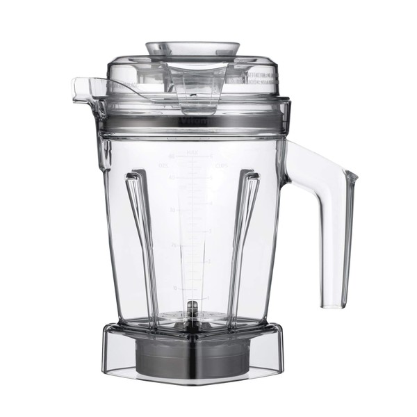 Vitamix Aer Disc Container, 48 oz, BPA-Free, Dishwasher-Safe, Compatible with All Full-Size Vitamix Blenders