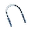 Round Steel Bracket for Pipe Diameter 159-168.3 mm, Galvanised Steel