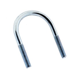 Round Steel Bracket for Pipe Diameter 159-168.3 mm, Galvanised Steel