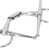135mm Horse Mouth Bit Stainless Steel Horse Cheek Snaffle for