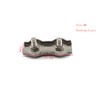 304 stainless steel wire rope clip cable rope double clamp