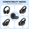 Replacement Headphone Ear Cushions compatible with Skullcandy Crusher Wireless/Evo/ANC, Hesh3