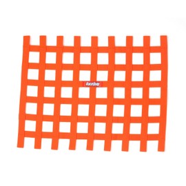 RaceQuip 721045 Orange Ribbon Style Race Car Window Net