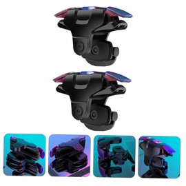 Mikinona 1Pair Durable Mobile Game Controller Trigger Gamepad Accessories for Enhanced Gaming Experience Smartphones Lightweight Easy to Install