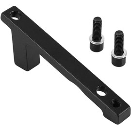 Risegun Bicycle Disc Brake Adapter, F180 / R180 All Type Bicycle Disc Brake Adapter Mountain Cycling Brake Adapter with Bracket Clamp