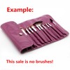 12 Slots Makeup Brush Rolling case Pouch Holder Cosmetic Bag
