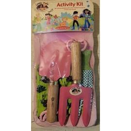 Little Pals Kids Activity Growing Kit Childrens Gardening Set Blue Frog Theme