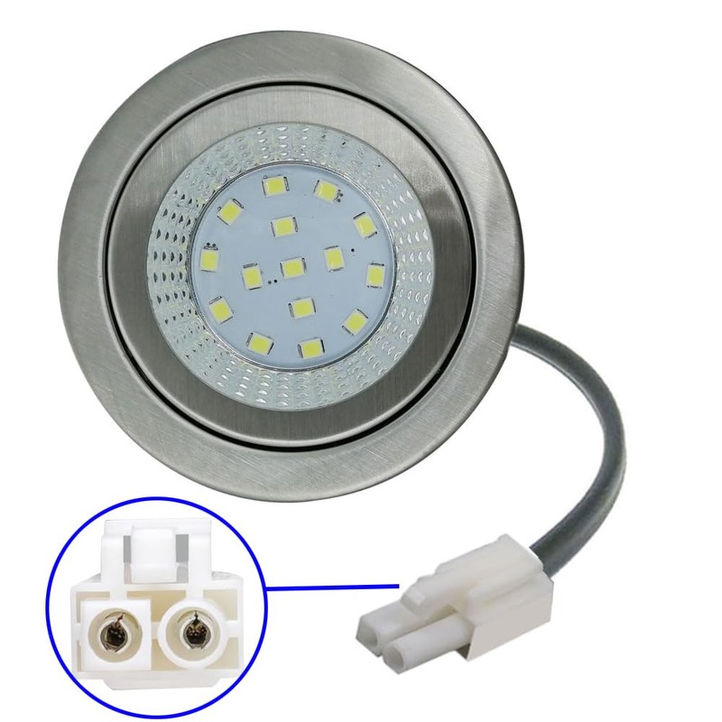 2-Pack 1.5W LED Cooker Range Hood Bulb Light 12V DC