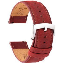 CORROPELLE Leather Watch Bands Quick Release, Vintage Elegant Top Grain Leather Watch Band Straps Replacement for Men and Women, Watch and Smartwatch, Choice of Width - 18mm 19mm 20mm 21mm 22mm