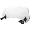 Keenso Motorcycle Windscreen Deflector, Universal Motorcycle 28 mm Wind Deflector