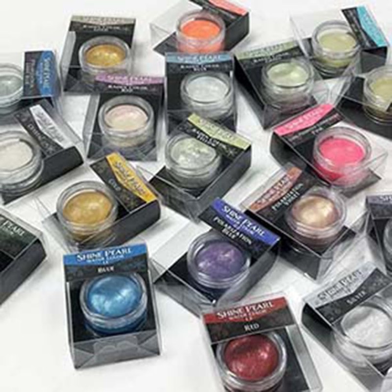 Kusakabe 311051 Solid Watercolor Paint, Shine Pearl, 051, Luminous, Blue