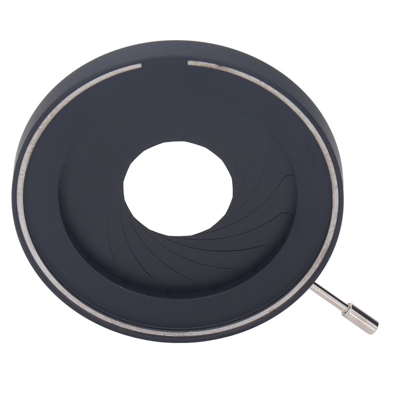 Adjustable Iris Aperture Diaphragm 2‑50mm Microscope Iris Adapter Aperture Adjustable