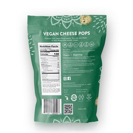 Karma Vegan Cheese Popped Water Lily Seeds - 3g protein, Gluten-Free, Vegan Cheese, Non-GMO - Flavor for Healthy Snacking On-the-Go - 1oz (Pack of 6)