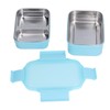 304 Stainless Steel Double Layer Insulated Lunch Box with Compartment