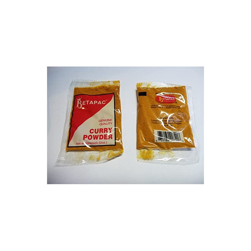 Betapac Curry Powder 0.33oz - Pack of 12