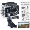 Somikon Einsteiger-4K-Action-Cam, WLAN, 2 Displays, Full HD 60 B./Sek., IP68