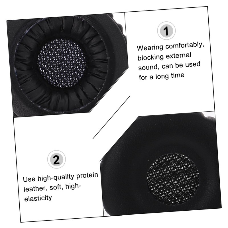 LABRIMP 2 Pcs Elastic Headphone Covers for Comfortable Replacement Ear