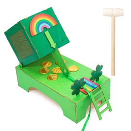 St. Patrick's Day Decorations Leprechaun Trap Kit -St Patrick's Day DIY Toys -Leprechaun Trap Decorations