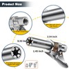 OKYOUK World's Smallest Grease Gun Coupler (Only 0.53 ") with