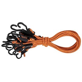 Kotap MABC-36 All Purpose Light Duty Adjustable Bungee Cords, Orange/Black, 36-Inch (10-Count)