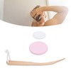 Lotion Applicator Long Handle Back Cream Applicator with 4 Replaceable