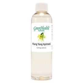 Ylang Ylang Hydrosol - 4 fl oz Plastic Bottle w/ Cap - 100% Pure, Distilled from Essential Oil