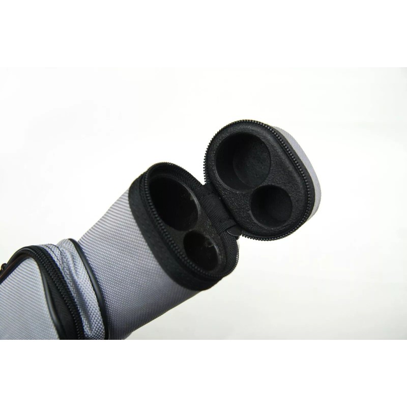Delta MACARON 1x1 Hard Pool Cue Case Grey.