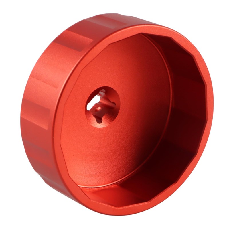 EVRBUL CNC 93mm 15 Flutes Oil Filter Wrench Removal Tool
